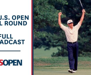 1993 U.S. Open (Final Round): Lee Janzen Goes Low at Baltusrol Golf Club | Full Broadcast