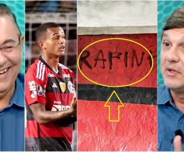 "Isso é UMA BOBAGEM! UMA BESTEIRA!" PICHAÇÃO BIZARRA no muro do Flamengo CHAMA A ATENÇÃO!