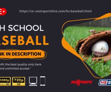 Groveport-Madison Vs Pickerington Central - High School Baseball Live Stream