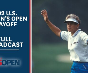 1992 U.S. Women's Open (Playoff): Patty Sheehan and Juli Inkster Battle at Oakmont | Full Broadcast