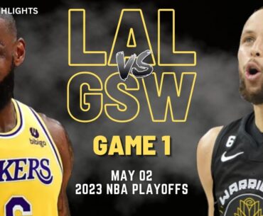 Los Angeles Lakers vs Golden State Warriors Full Game 1 Highlights | May 2 | 2023 NBA Playoffs