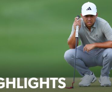 Xander Schauffele shoots 7-under 64 | Round 3 | Wells Fargo | 2023