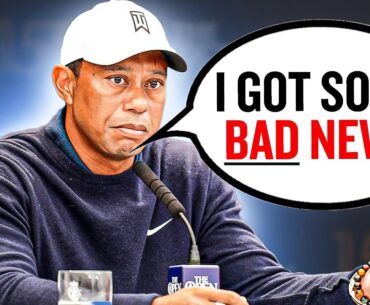 Tiger Woods DEVASTATING Injury Update REVEALED