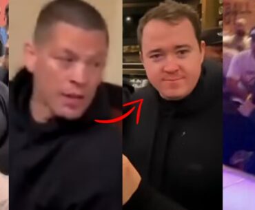 Nate Diaz CONFRONTS a Comedian over Doing His Impression! Dana White, Jon Jones..