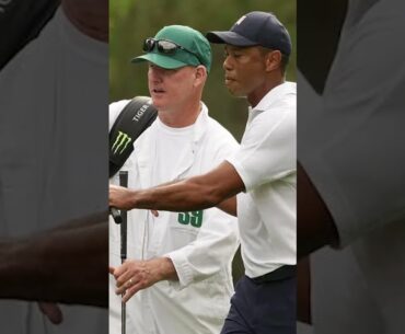 Patrick Cantlay took Tiger's Caddie