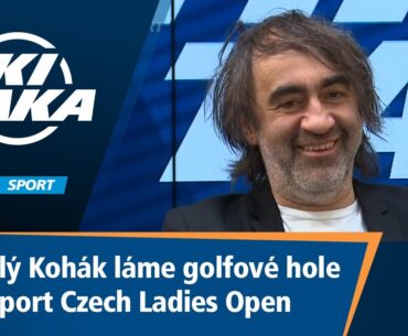 TIKI-TAKA: Vzteklý Kohák láme hole při golfu a Tipsport Czech Ladies Open