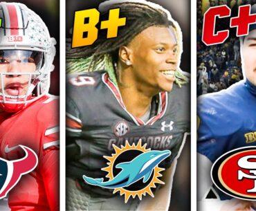 2023 Draft Grades For All 32 NFL Teams Officially REVEALED...