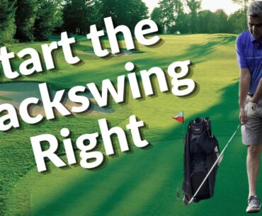 Golf Tips: How to start the backswing the Right Way