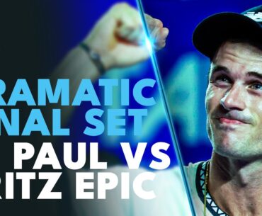 DRAMATIC Final Set In Tommy Paul vs Taylor Fritz EPIC | Acapulco 2023