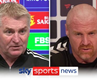 Sean Dyche and Dean Smith speak as Everton & Leicester face high stakes fight for league survival