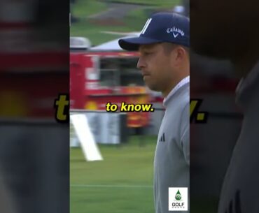 Xander Schauffele dominates early in Round 2 of Wells Fargo Championship 2023 #Shorts