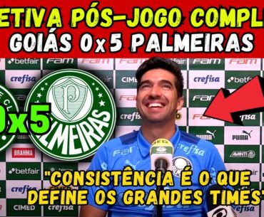 COLETIVA PÓS-JOGO ABEL FERREIRA | GOIÁS 0x5 PALMEIRAS | #BRASILEIRÃO2023 #ABELFERREIRA #PALMEIRAS