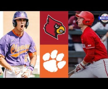 Louisville vs Clemson Highlights | 2023 College Baseball Highlights