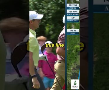 Rory McIlroy's shot at Wells Fargo that left everyone wondering 'What trees?' #Shorts