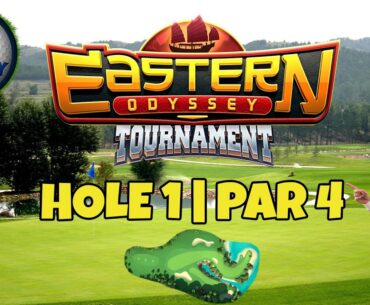 Master, QR Hole 1 - Par 4, EAGLE - Eastern Odyssey Tournament, *Golf Clash Guide*