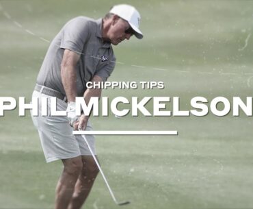 Phil Mickelson fixes chipping mistakes amateurs make