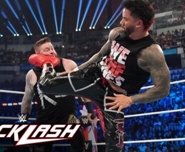 Sami Zayn, Kevin Owens & Matt Riddle vs. The Bloodline: WWE Backlash 2023 highlights