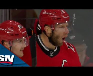 Hurricanes' Jordan Staal Shows Off Silky Hands In Tight To Score Breakaway Beauty In Game 2