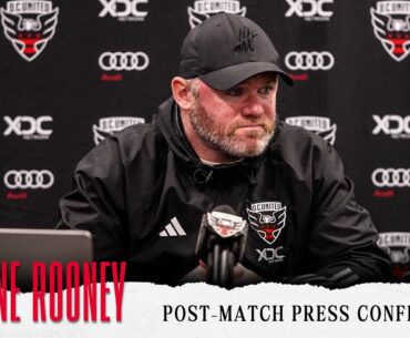 🎙 Wayne Rooney Post-Match Press Conference | #CINvDC