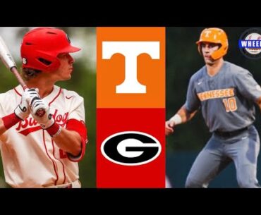 #18 Tennessee vs Georgia Highlights (Game 3) | 2023 College Baseball Highlights