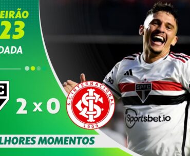 SÃO PAULO 2 X 0 INTERNACIONAL | MELHORES MOMENTOS | 4ª RODADA BRASILEIRÃO 2023 | ge.globo