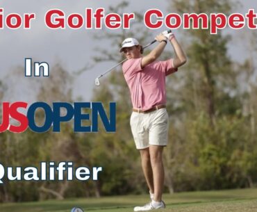 Junior Golfer Competes in US Open Local Qualifier!