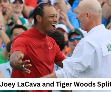 Joey LaCava and Tiger Woods Split