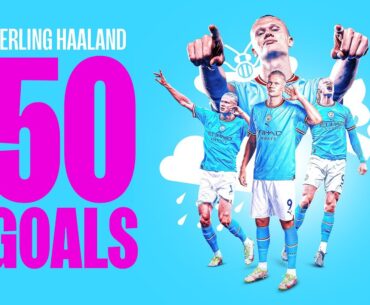 ERLING HAALAND JOINS 50 CLUB | Every goal for Man City so far!