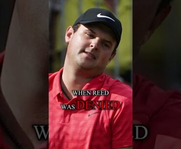 The Jordan Spieth vs Patrick Reed DRAMA #golf #rydercup #shorts