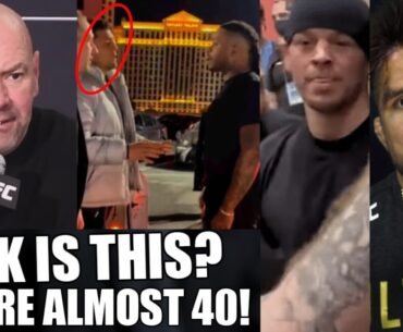 Dana White BRUTALLY Honest! TRASHES Nate Diaz & Nick Diaz Gets Into Altercation. UFC 288