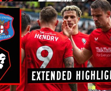 EXTENDED HIGHLIGHTS | Carlisle United 2-3 Salford City