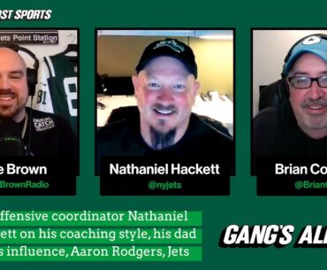 Nathaniel Hackett Talks Aaron Rodgers, Jets Offense, Coaching | Ep. 142 | Gang's All Here Podcast