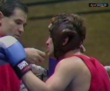 England v Czechoslovakia Amateur Boxing 1988
