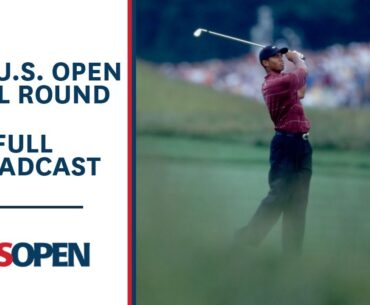 2002 U.S. Open (Final Round): Tiger Woods Rises Above the Field at Bethpage Black | Full Broadcast