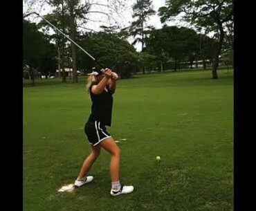 Training for the US Kids Brazil Bella Simões Golfe