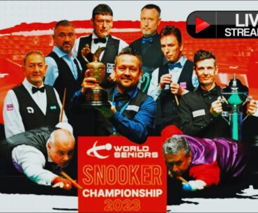 Alfie Burden Vs Ben Hancorn  | World Seniors Snooker 2023 | World Snooker Championship 2023
