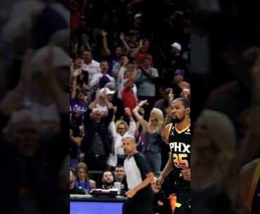 39 for KD last night including this monster slam! #shorts | Phoenix Suns