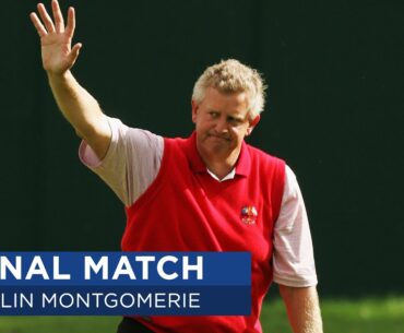 Colin Montgomerie's FINAL Match as a Ryder Cup Player | 2006 Ryder Cup