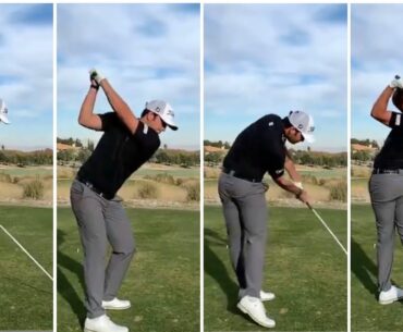 Davis Riley Driver Swing Slowmotion & Sequence