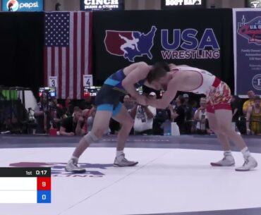 74 Kg Semis - Jason Nolf, Nittany Lion Wrestling Club - TMWC Vs Keegan O'Toole, Tiger Style Wrestl