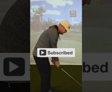FIX an OPEN club face in the golf swing with this TRAIL HAND move  (Remote Coaching Clip)