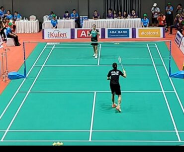 Cầu lông  | Thùy Linh(VIE)  vs  Yeo Jia Min(SGP)  | Đồng đội nữ Seagame 32.