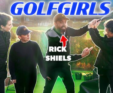 Rick Shiels improves our golf swing in JUST *5 minutes*!! | GolfGirls Episode 10