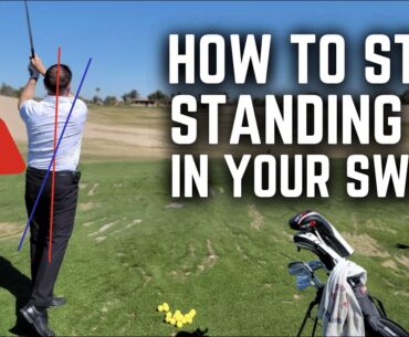 How to Stop Standing up in Your Golf Swing