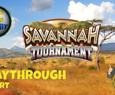 Golf Clash, Playthrough, Hole 1-9 - EXPERT *Tournament Wind*, Savannah Tournament!