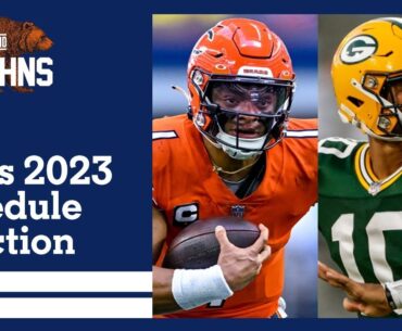 Bears 2023 schedule reaction with Hoge & Jahns