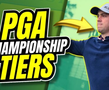 2023 PGA Championship Rankings, Tiers,  Bold Predictions and Longshot Bets!