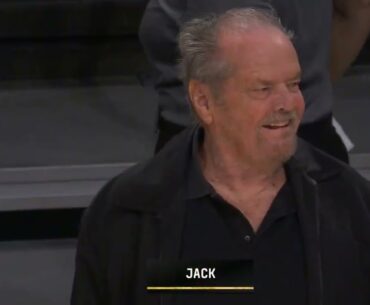 Leonardo DiCaprio, Jack Nicholson are courtside at Warriors-Lakers 🤩