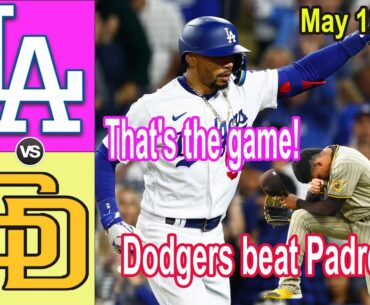 Dodgers vs Padres FULL Game Highlights May 12, 2023 | MLB Highlights 2023