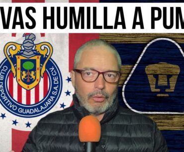 🔥 Pobres PUMAS hasta las inofensivas CHIVAS los humillan 🔥 Pumas 1-2 Chivas